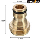STONEGO Universal Kitchen Faucet Adapter for Tap Connector Mixer Hose, Joiner Fitting and Pipe