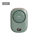Portable Mini Fan Waist Clip Fan Rechargeable Hanging Neck Fan Outdoor Camping Waist Fan USB Small Cooling Pocket Fan for Travel