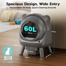 Amicura Cura X1 Automatic Cat Litter Box Self-Cleaning with App Control, Safety Sensor, Easy to Clean Electric Cat Litter Tray