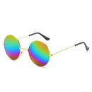 Beliebte Angel-Freizeit runde Metall-Herren-Sonnenbrille Retro Vintage Sonnenbrille für Herren Damen 2024 Mode Brillen Sonnenbrille UV400