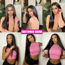 30 40 Inch Raw Hair Bundles Real Real Straight Human Hair Bundles For Black Women 1 3 4 Pcs Brazilian Remy Hair Extensions Black