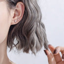 Real 925 Stelring Silver Jewelry Beads Stud Earrings For Women Fashion New XY0277