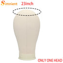 New Training Mannequin Head Canvas Block Head Display Styling Mannequin Manikin Head WigTripod Stand Free T Pins Wig Install Kit