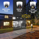 Annke 8MP HD IP Überwachungskamera Poe 4K Dual-Licht Audio Feste Kamera Mensch-Fahrzeug-Erkennung 256G SD-Speicher ONVIF IP67