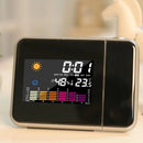 New Alarm Clock With Night Backlight Color Digital LED Screen Projector Adjustable Projection Angle For Home Living Room