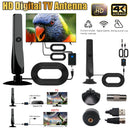 HD Digital TV Antenna Indoor Amplified DAB High Gain 50 Miles With Amplifier Booster VHF/UHF Quick Response Outdoor Aerial Set