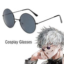 Metal Round Sunglasses Men Women Fashion Eyewear Glasses Brand Designer Vintage Sun Glasses Anime Cosplay Oculos de sol 2024