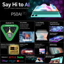 Ai Tablet Pc Teclast P50Ai 11 Inch 90Hz Android 15 (6Gb+10Gb) 16Gb Ram 128Gb Lpddr5 1280X800 Ips 7000Mah Wifi-6 Bt 5.4