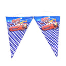 Disney Cars Birthday Party Decorations Lightning Mcqueen Disposable Tableware Set Cups Plates Balloon for Race Party Baby Shower