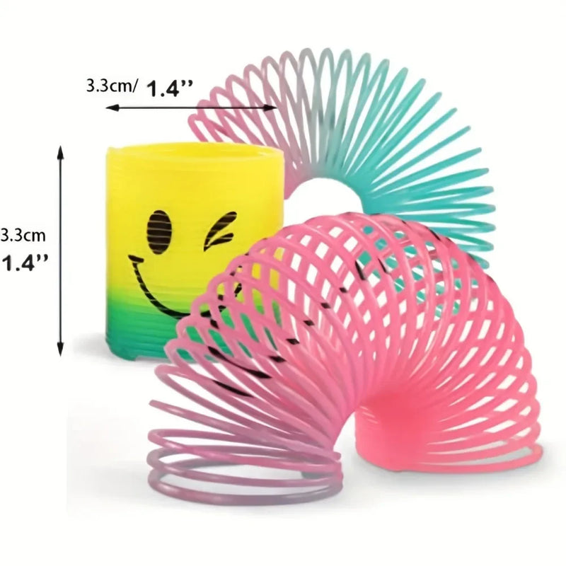 12/24/36Pcs Rainbow Magic Spring Kids Carnival Prizes Birthday Gift Bag Fillers Christmas Thanksgiving Gifts Easter Party Favors