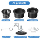 Offset Linear Shower Drain, Stainless Steel Shower Drain with Tile Insert Grate and Hair Strainer, Adjustable Leveling Feet