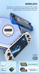 R50S Retro Handheld Console Classic Game 5.1 inch HD IPS Screen Portable Video Player Built-in WIFI 4200mAh Boy Best Gift