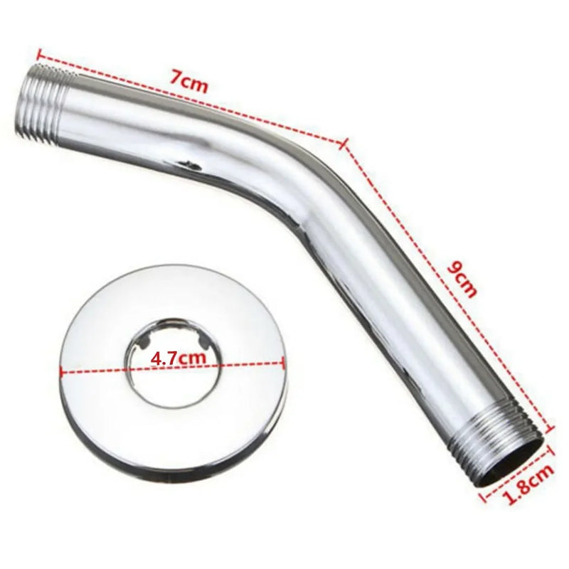 Wall Shower Arm Shower Head Extension Pipe Stainless Steel Arm Bracket For Bathroom Home Accessories