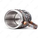 The Vow English Armoured Knight Latin Oath Tankard Cup This Knight Tankard Is Perfect for Any Medieval Enthusiast Expertly