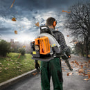 63CC Leaf Blower, 2.7kW Two-Stroke Engine, 6800rpm Speed, Efficient Yard Cleanup, Lightweight 19.7lbs, Long Reach Nozzle