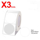 Wireless Label Printer P50 Inkless Bluetooth Thermal Label Maker Adhesive Label Sticker Machine DIY Pattern Barcode QR Code Tape