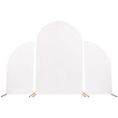 4.59*1.64*7.22ft Wedding Arch Backdrop Stand Set 5kg Load-bearing Capacity Gold&Beige/Gold&Pink/Gold&White