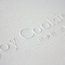 Special Paper Bump Printing Fashion Embossed Letter Tag Women's Clothing Personality Design Custom Factory Direct Sales