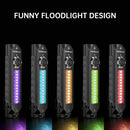 Sofirn IF24 RGB Light SST40 2000lm Powerful LED Flashlight 5V 2A 18650 USB C Rechargeable Torch IP66 Waterproof with Magnetic