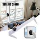 3/4M Waterproof Window Seal For Portable Air Conditioner Tilting Sloping Window Easy To Install Double With Tension Rope Sealing