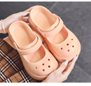 STRONGSHEN Women Summer Platform Clogs Sandal Outdoor Non-slip EVA Mary Jane Hole Shoes Beach Slippers Women's Sandalias Muje