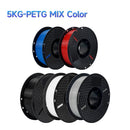 5KG Mix Colors PLA filament 1kg 1.75mm For 3D Printer PETG Material for 3D Printing filamento pla 3D Printer Filament