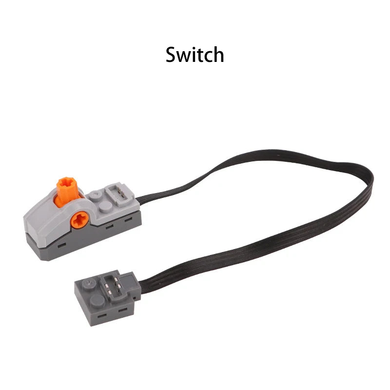 MOC M XL L Motor Servo Power Functions Motor High-Tech Parts Multi Tool PF 8293 8883 Model Building Blocks Compatible With LEGO