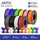 JAYO PLA PLUS Transparente 3D Printer Filament 1.75mm 1.1KG/Rolls 3D Printing Materials for 100% No Bubble &FDM 3D Pen DIY Gift