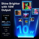 Ulanzi Upgraded VL119 10W RGB Light Wand Stick Light Handheld Stick for Protrait Photography Live Streaming with Type-C Charging