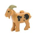 Poultry City Animals Figures Classic Building Block Deer Owl Goat Tiger Zoo Farm Accessories DIY Brick Children Kids Toy Gifts