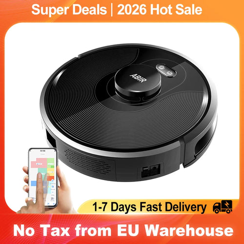 The Atlas One | Laser-Guided Robot Vacuum with Mopping System