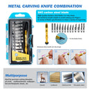 MEGA Deburring Tool kit Trimming Knife Edge Cutter Files deburring 3D Printer Parts for  Copper tube Scraper Cutting Wire Cable