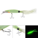 1PCS Lifelike Octopus Fishing Lure With Treble Hook And Jigs Peche 14cm 39G Luminous Squid Jigs Artificial Bait For Fishing Sea