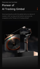 The Horizon Lock | AI-Powered 3-Axis Smartphone Gimbal with Face Tracking & Extension Rod