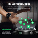 HAYLOU Solar Neo Smartwatch 1,53 Zoll HD-Display Bluetooth-Anruf 24-Stunden-Gesundheitsüberwachung Smartwatches für Herren Damen Smart Sportuhren