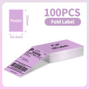 100 pcs Phomemo A6 Size Shipping Labels 100x150mm Thermal Label Stickers Roll for PM-241BT/D520/246S Waybill Printer Labeler