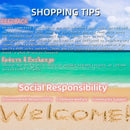 Go2boho Crystal Beaded Bracelets Healing Luck Shell Cross Boho Elastic Stretch Handmade Jewelry For Women Men Fashion Gifts