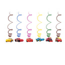 Disney Cars Birthday Party Decorations Lightning Mcqueen Disposable Tableware Set Cups Plates Balloon for Race Party Baby Shower