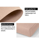 Fits For Classic Flap Women Handbag Organizer Cosmetic Insert With Phone Pockets Felt Liner Inner Bag Base Shaper