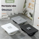 Portability Foot Rest Under Desk Footrest Ergonomic Foot Stool With Massage Rollers Foot Rest Foot Massage Footstool Shake