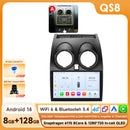 Hizpo 8G+128 AI Voice Car Radio Android Auto Multimedia For Nissan Qashqai J10 2006 2007 2008-2013 Carplay 4G 2din GPS autoradio