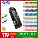 21700 DownTube Ebike Battery Hailong 36V 48V 52V 14.4Ah 19.2Ah Electric Bicycle Pack for 1500W 1000W 750W 500W  350W 250W Motor