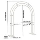 Large Metal Wedding Balloon Arch Metal Backdrop Arch Stand Wedding Bridal Garden