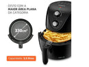 Electric Fryer No Oil/Air Fryer Mondial Pratic AF-35-BF Black 3.5L with Timer - 220V
