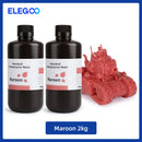 Elegoo 1KG/2KG/4KG UV Resin 2.0 For 3D Printer SATURN 3 ULTRA 3D Printing Material UV Resin Normal 1kg Liquid Bottle