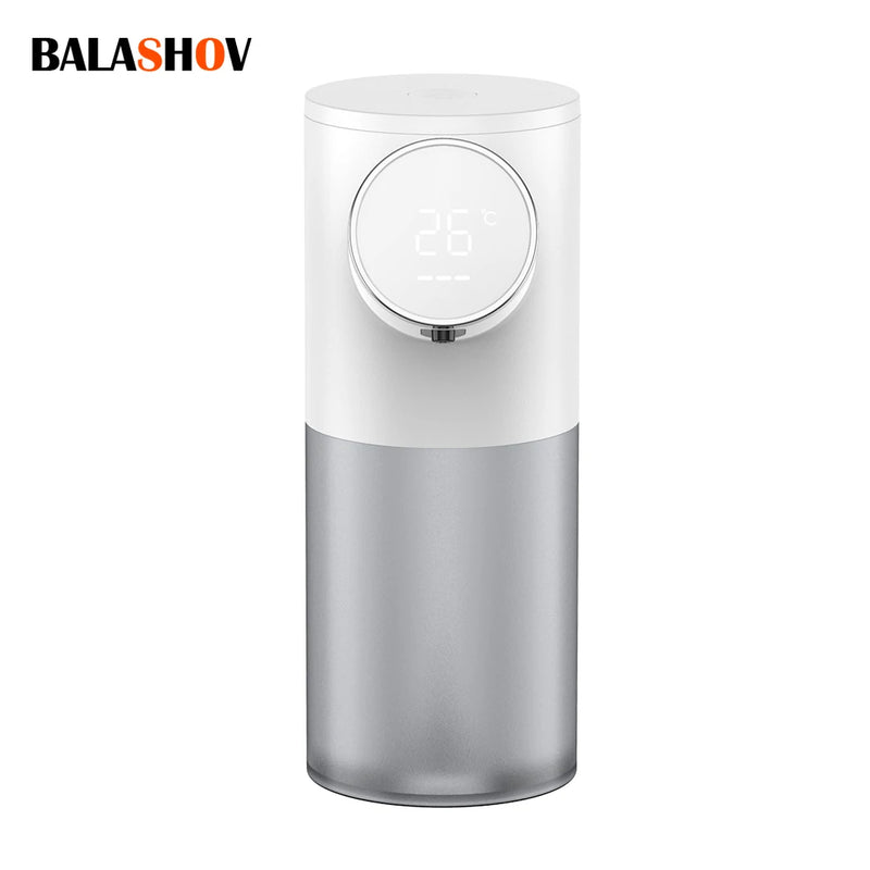 USB Automatic Liquid Soap Dispenser Touchless Sensor Foam Machine with Temperature Display for Bathroom Equipment