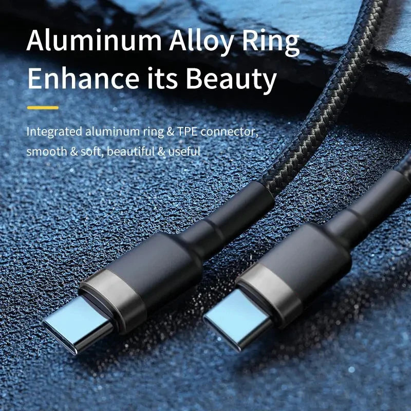 PD 120W Super Charging For Samsung S24 S23 USB C TO USB Type C Cable For iPhone 15 Plus Pro Max Xiaomi 11 4.0 Quick Fast Charger