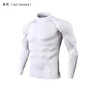 Men Workout Long Sleeve T- shirt Spring Autumn Gym Running Sport Men's T-shirts Fitness Sportswear Outdoor Tops For Men Clothes