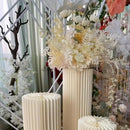Paper Folding Cylinder Display Rack for Wedding Birthday Party Decor Dessert Table Cake Stand Home Ornaments Ramadan Decoration