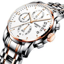 NIBOSI Uhr Herren Top Marke Luxus Blau Männer Datum Quarz Herrenuhren Wasserdichte Sportuhr Armbanduhr Relogio Masculino